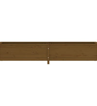 Hochbeet Honigbraun 199,5x40x39 cm Massivholz Kiefer