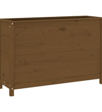 Hochbeet Honigbraun 119,5x40x78 cm Massivholz Kiefer