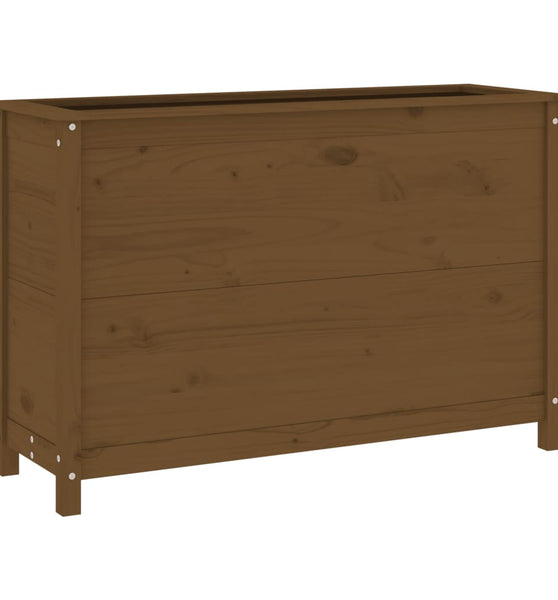 Hochbeet Honigbraun 119,5x40x78 cm Massivholz Kiefer