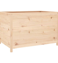 Hochbeet 119,5x82,5x78 cm Massivholz Kiefer