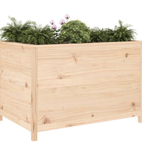 Hochbeet 119,5x82,5x78 cm Massivholz Kiefer