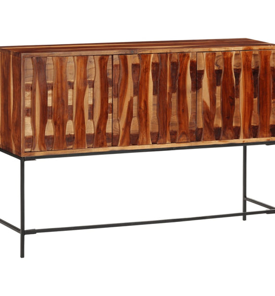 Sideboard 110x28x76 cm Massivholz Akazie