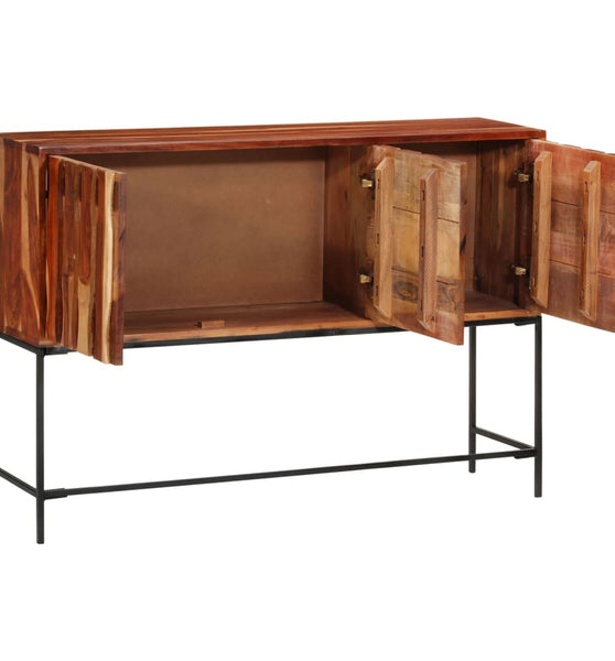 Sideboard 110x28x76 cm Massivholz Akazie