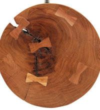Baumstamm-Bartisch Ø53x105 cm Massivholz Akazie