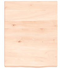 Wandregal 40x50x(2-4) cm Massivholz Eiche Unbehandelt