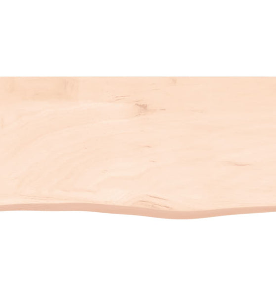 Wandregal 60x30x(2-6) cm Massivholz Eiche Unbehandelt
