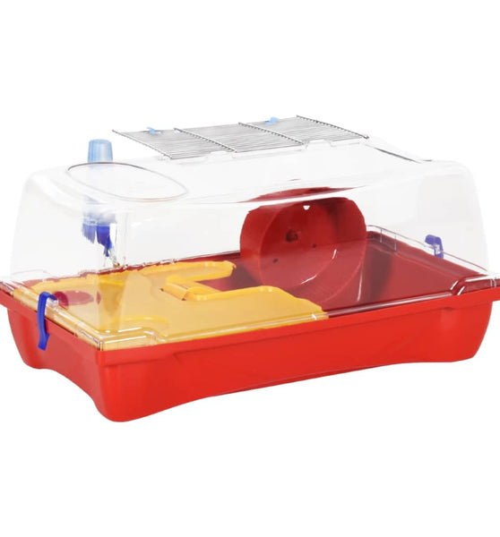 Hamsterkäfig Rot 57x33x26 cm Polypropylen