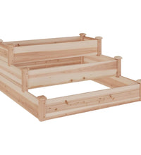 Hochbeet 120x120x56 cm Massivholz Tanne