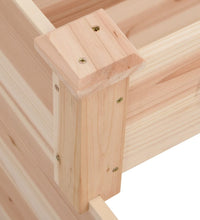 Hochbeet 120x120x56 cm Massivholz Tanne
