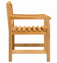 Gartenstühle 2 Stk. 58x59x88 cm Massivholz Teak