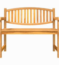 Gartenbank 114x59x87 cm Massivholz Teak