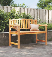 Gartenbank 114x59x87 cm Massivholz Teak