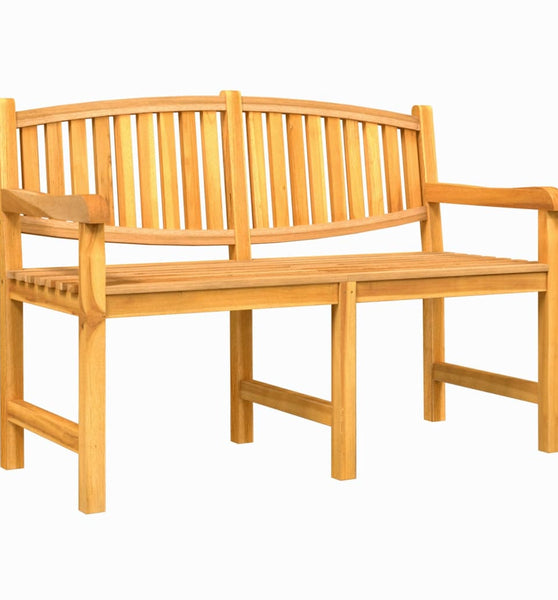 Gartenbank 149,5x60x90 cm Massivholz Teak