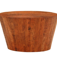 Couchtisch Ø 52x30 cm Massivholz Mango