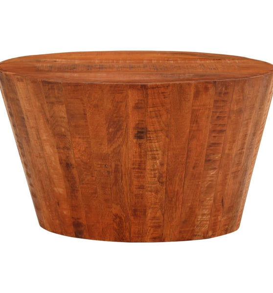 Couchtisch Ø 52x30 cm Massivholz Mango
