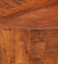 Couchtisch Ø 52x30 cm Massivholz Mango