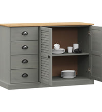 Sideboard mit Schubladen VIGO 113x40x75 cm Massivholz Kiefer