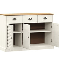 Sideboard mit Schubladen VIGO 113x40x75 cm Massivholz Kiefer