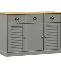 Sideboard mit Schubladen VIGO 113x40x75 cm Massivholz Kiefer