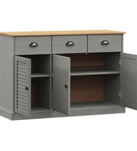 Sideboard mit Schubladen VIGO 113x40x75 cm Massivholz Kiefer