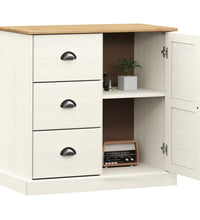 Sideboard mit Schubladen VIGO 78x40x75 cm Massivholz Kiefer