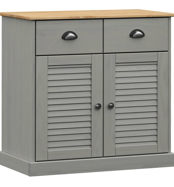 Sideboard mit Schubladen VIGO 78x40x75 cm Massivholz Kiefer