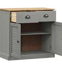 Sideboard mit Schubladen VIGO 78x40x75 cm Massivholz Kiefer