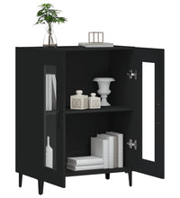 Sideboard Schwarz 69,5x34x90 cm Holzwerkstoff