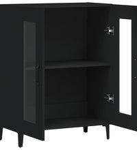 Sideboard Schwarz 69,5x34x90 cm Holzwerkstoff