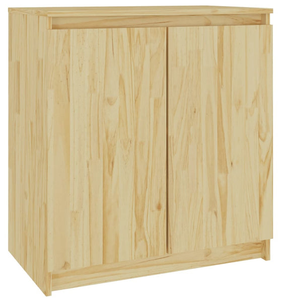 Beistellschrank 60x36x65 cm Massivholz Kiefer