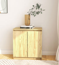 Beistellschrank 60x36x65 cm Massivholz Kiefer
