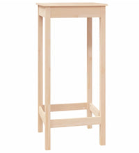 Bartisch 50x50x110 cm Massivholz Kiefer