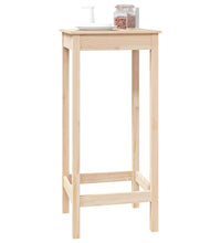 Bartisch 50x50x110 cm Massivholz Kiefer