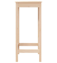 Bartisch 50x50x110 cm Massivholz Kiefer