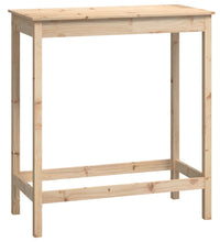 Bartisch 100x50x110 cm Massivholz Kiefer