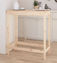 Bartisch 100x50x110 cm Massivholz Kiefer
