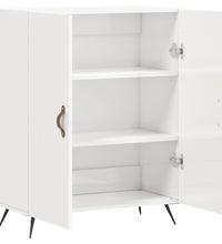 Sideboard Hochglanz-Weiß 69,5x34x90 cm Holzwerkstoff
