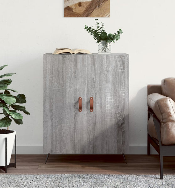 Sideboard Grau Sonoma 69,5x34x90 cm Holzwerkstoff