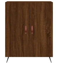 Sideboard Braun Eichen-Optik 69,5x34x90 cm Holzwerkstoff