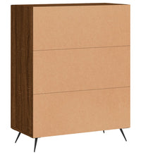 Sideboard Braun Eichen-Optik 69,5x34x90 cm Holzwerkstoff