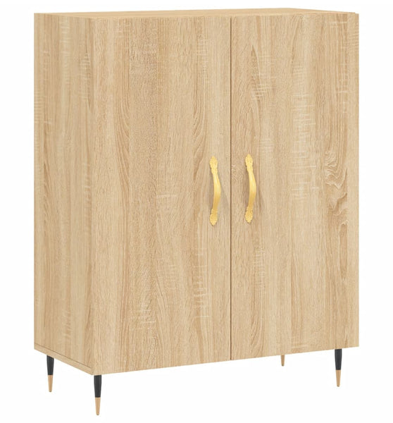 Sideboard Sonoma-Eiche 69,5x34x90 cm Holzwerkstoff