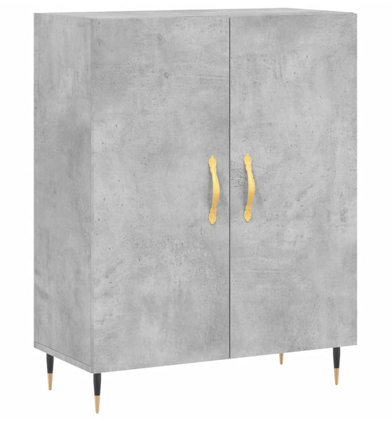 Sideboard Betongrau 69,5x34x90 cm Holzwerkstoff