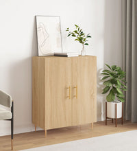 Sideboard Sonoma-Eiche 69,5x34x90 cm Holzwerkstoff