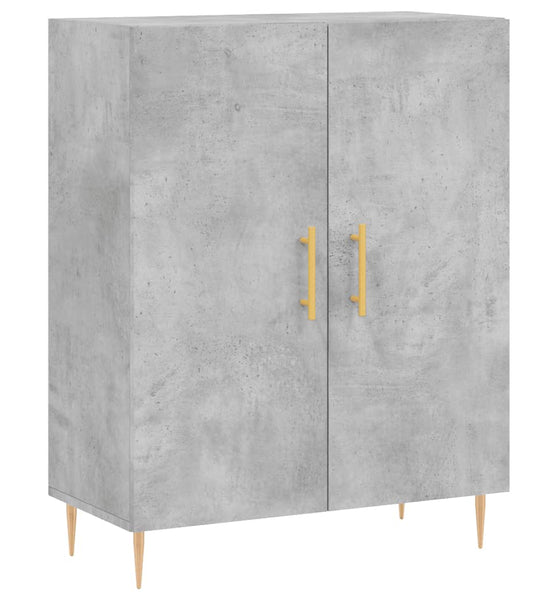 Sideboard Betongrau 69,5x34x90 cm Holzwerkstoff