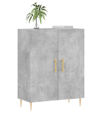 Sideboard Betongrau 69,5x34x90 cm Holzwerkstoff