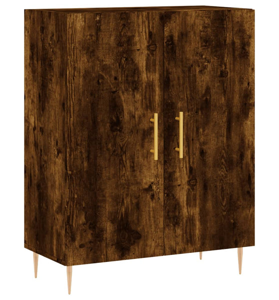 Sideboard Räuchereiche 69,5x34x90 cm Holzwerkstoff