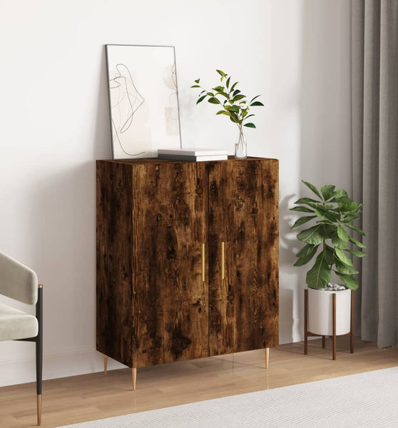 Sideboard Räuchereiche 69,5x34x90 cm Holzwerkstoff