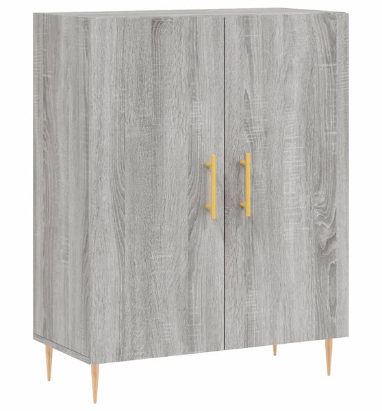 Sideboard Grau Sonoma 69,5x34x90 cm Holzwerkstoff