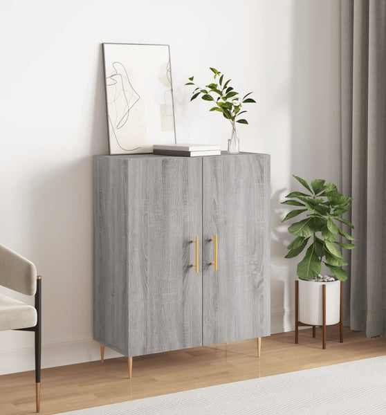 Sideboard Grau Sonoma 69,5x34x90 cm Holzwerkstoff