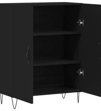 Sideboard Schwarz 69,5x34x90 cm Holzwerkstoff